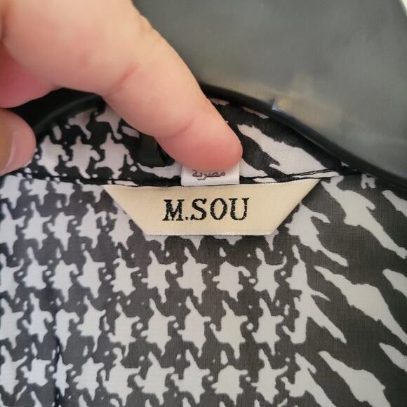 M.Sou Patterned Sheer Cardigan - Size Medium - Excellent! - Picture 6 of 6